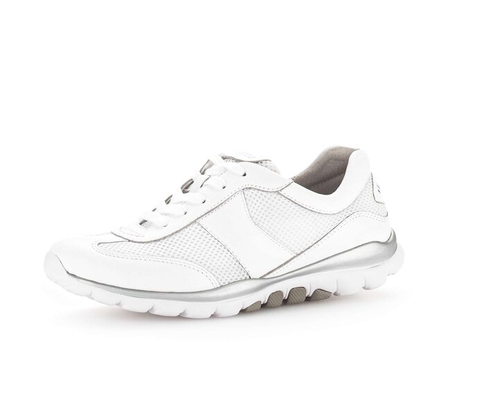 Gabor Sneaker Low Weiß - Materialmix Leder/Lederimitat
