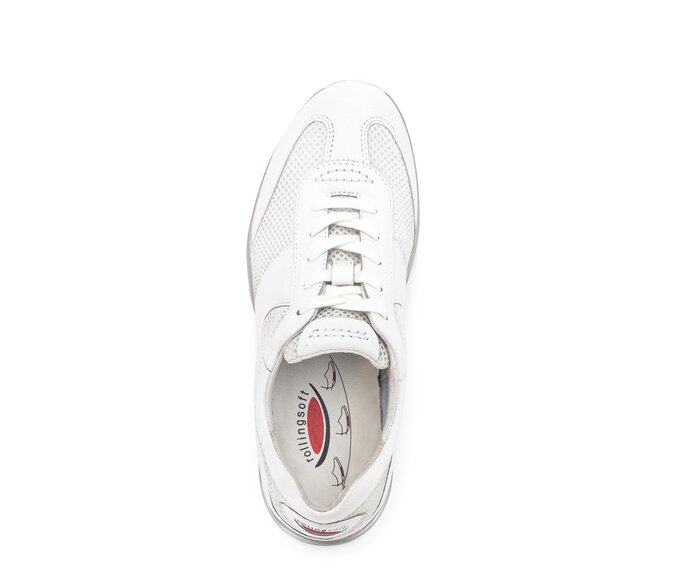 Gabor Sneaker Low Weiß - Materialmix Leder/Lederimitat