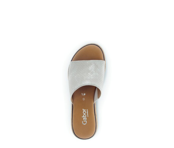 Gabor Pantolette Beige - Effektleder