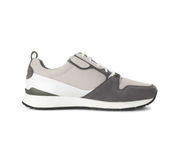 Pius Gabor Sneaker Low Grau - Materialmix Leder/Textil