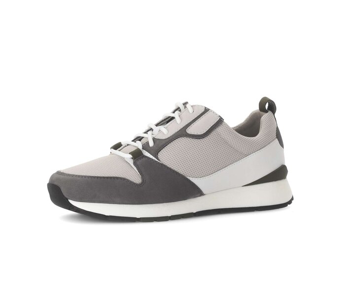 Pius Gabor Sneaker Low Grau - Materialmix Leder/Textil