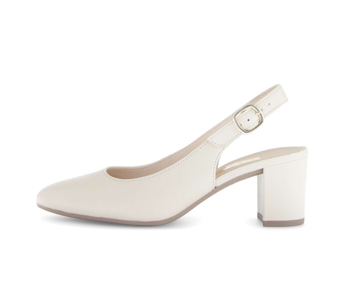 Gabor Slingpumps Beige - Glattleder