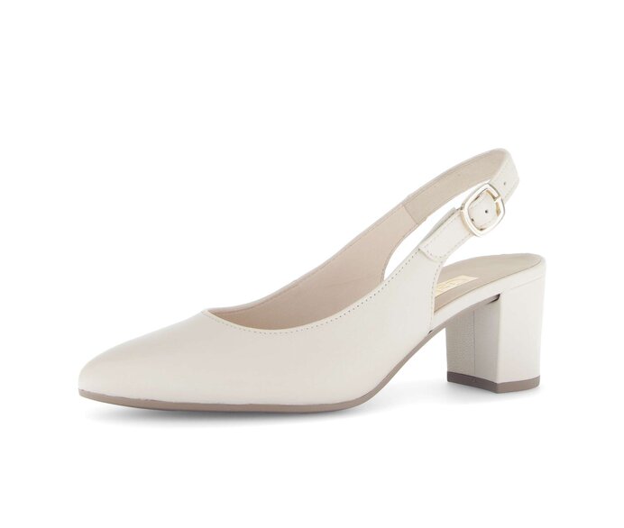 Gabor Slingpumps Beige - Glattleder