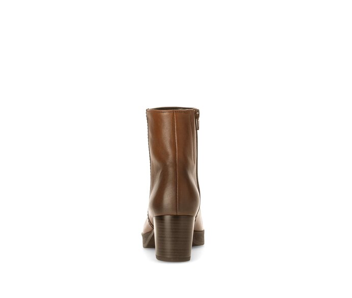 Gabor Plateau Stiefelette Braun - Glattleder
