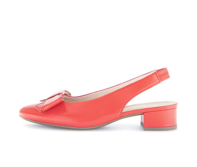 Gabor Slingpumps Rot - Glattleder