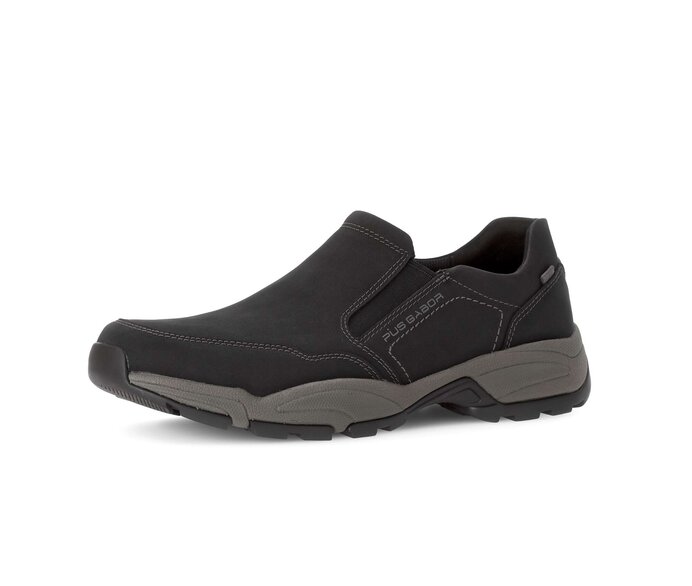 Pius Gabor Sneaker Low Schwarz - Nubuk