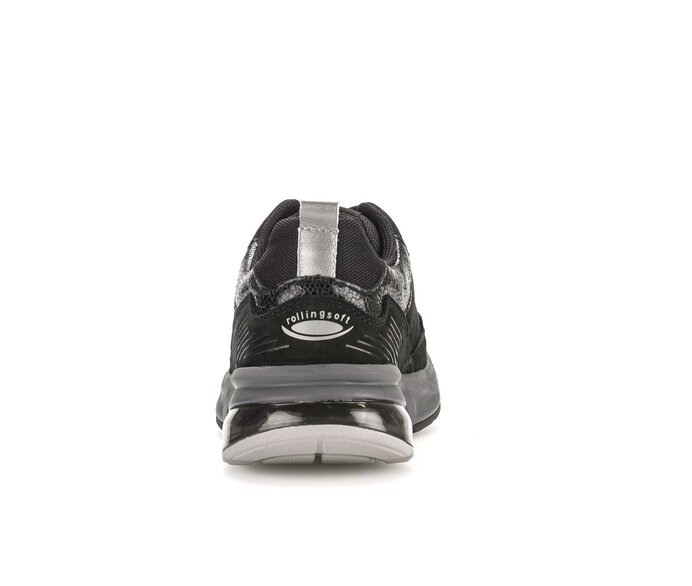 Gabor Sneaker Low Schwarz - Rauleder