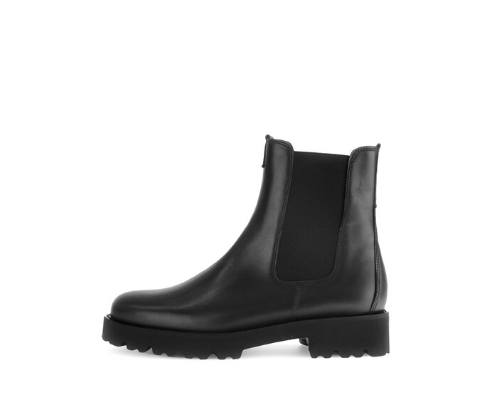 Gabor Chelsea Boot Schwarz - Glattleder