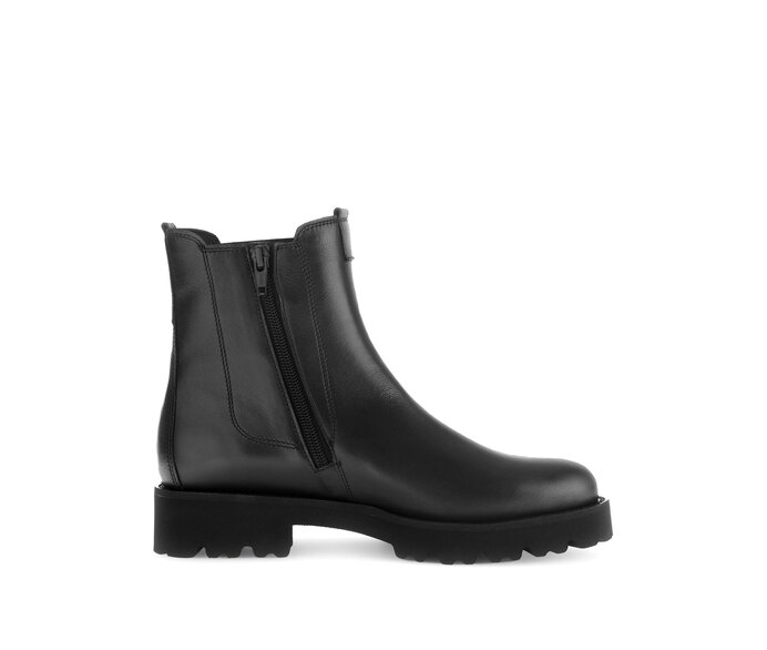 Gabor Chelsea Boot Schwarz - Glattleder