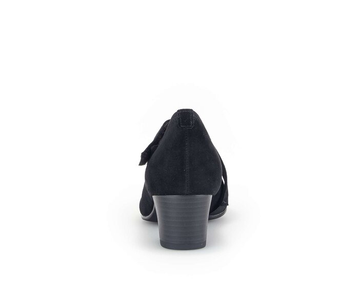 Gabor Spangenpumps Schwarz - Rauleder