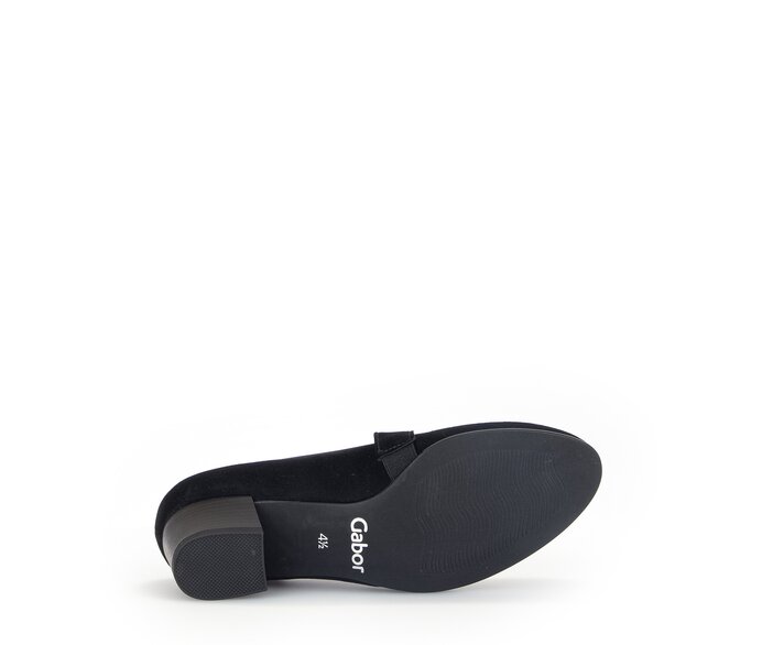 Gabor Spangenpumps Schwarz - Rauleder