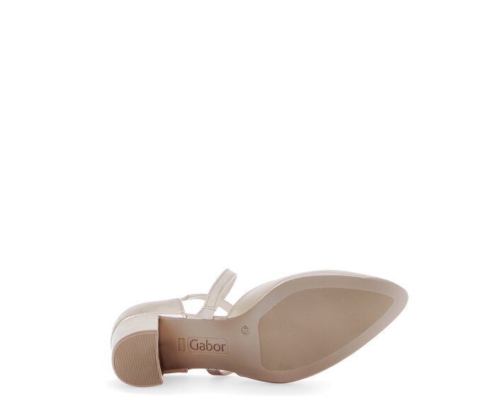 Gabor Spangenpumps Gold - Effektleder