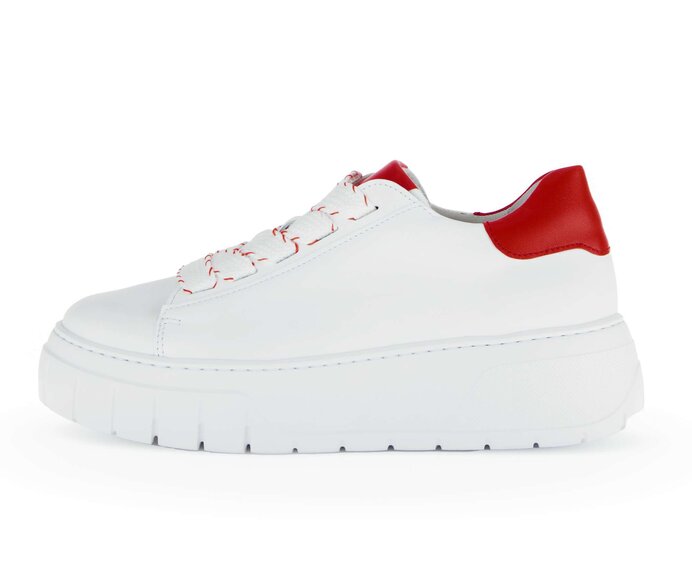 Gabor Sneaker Low Weiß - Glattleder