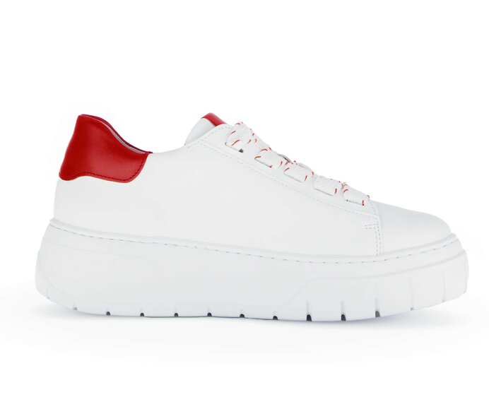Gabor Sneaker Low Weiß - Glattleder