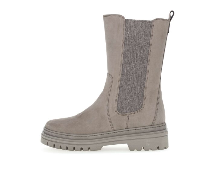 Gabor Chelsea Boot Grau - Rauleder