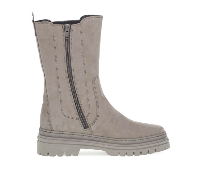 Gabor Chelsea Boot Grau - Rauleder
