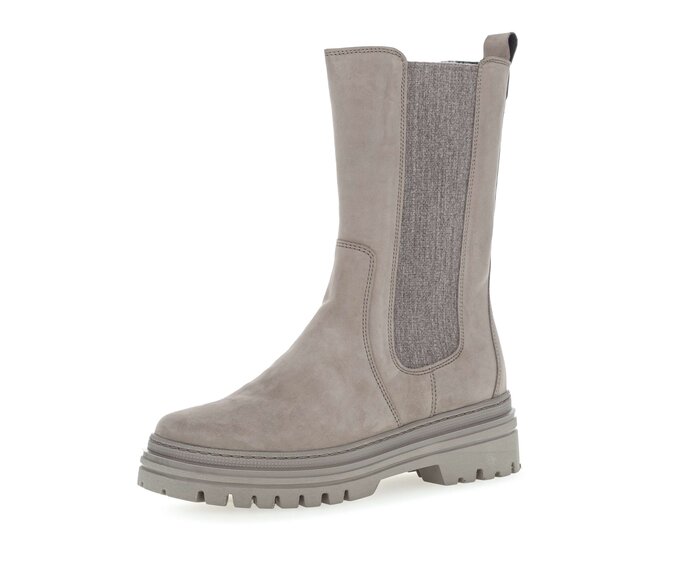 Gabor Chelsea Boot Grau - Rauleder