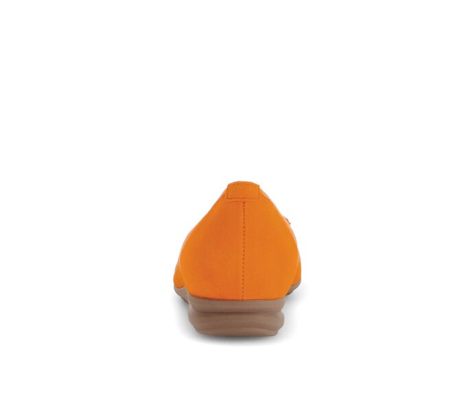 Gabor Sportliche Ballerina Orange - Rauleder