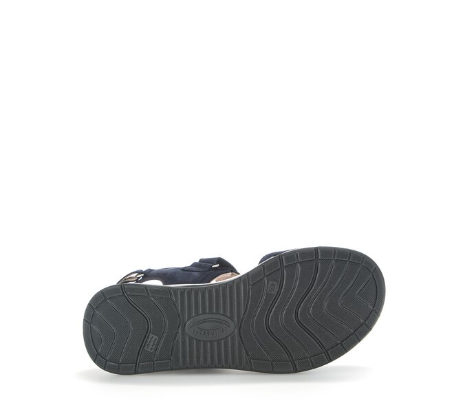 Gabor Trekkingsandale Blau - Materialmix Leder/Lederimitat