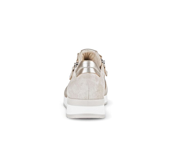 Gabor Sneaker Low Beige - Materialmix Leder