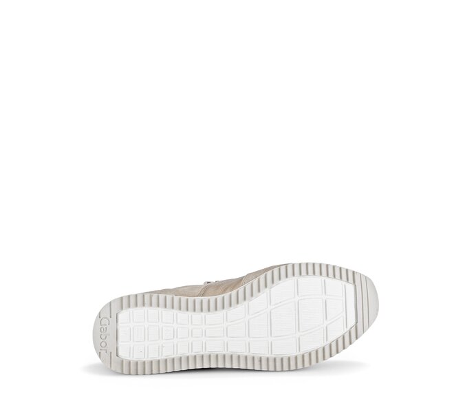 Gabor Sneaker Low Beige - Materialmix Leder
