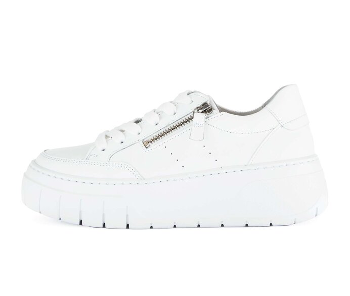 Gabor Sneaker Low Weiß - Glattleder