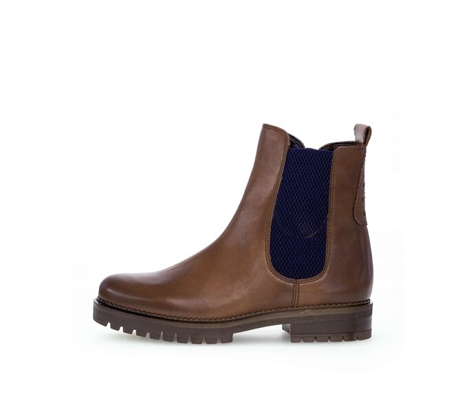 Gabor Chelsea Boot Braun - Glattleder