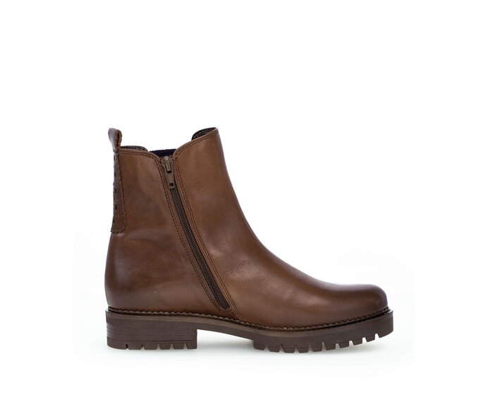 Gabor Chelsea Boot Braun - Glattleder