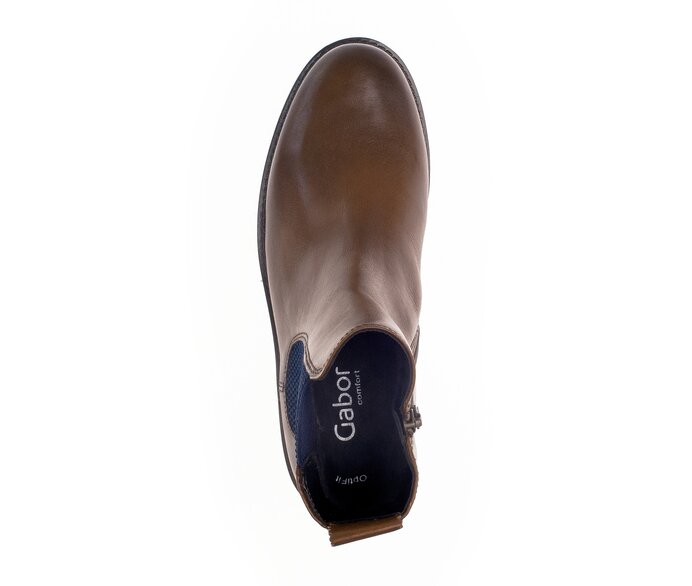 Gabor Chelsea Boot Braun - Glattleder