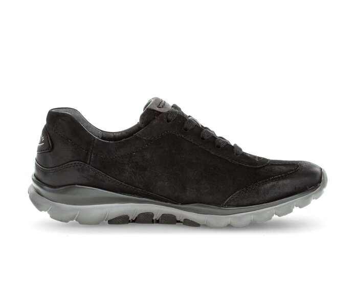 Gabor Sneaker Low Schwarz - Rauleder