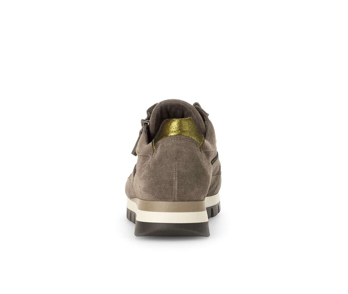 Gabor Sneaker Low Braun - Materialmix Leder