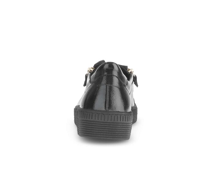 Gabor Sneaker Low Schwarz - Lackleder
