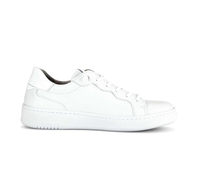 Gabor Sneaker Low Weiß - Materialmix Leder