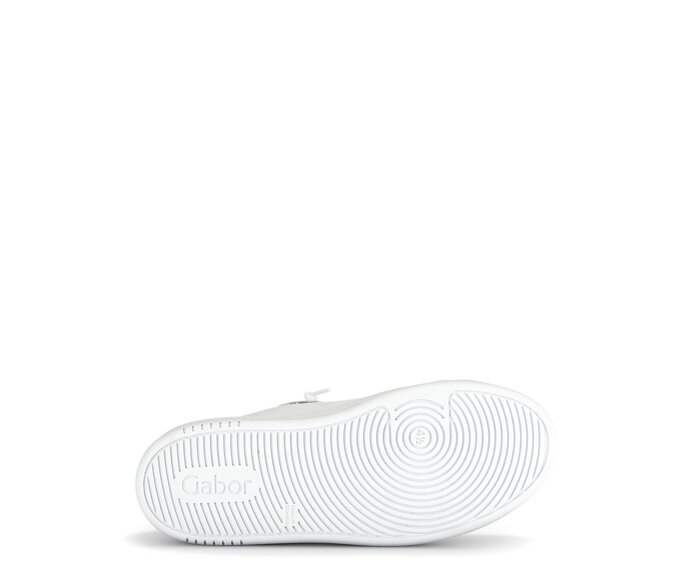 Gabor Sneaker Low Weiß - Materialmix Leder