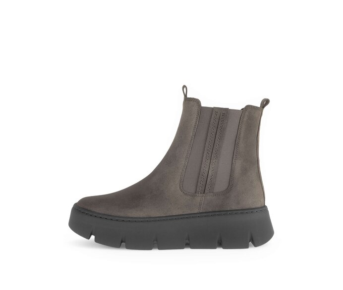 Gabor Chelsea Boot Braun - Rauleder