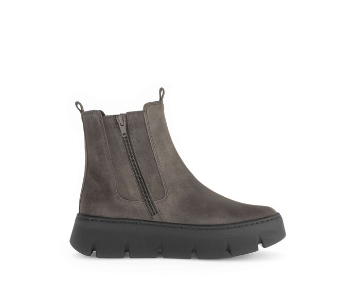Gabor Chelsea Boot Braun - Rauleder