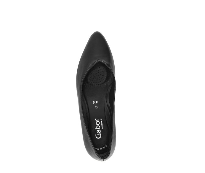 Gabor Eleganter Pumps Schwarz - Glattleder