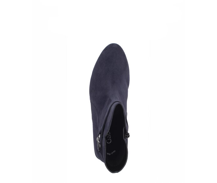Gabor Elegante Stiefelette Blau - Rauleder