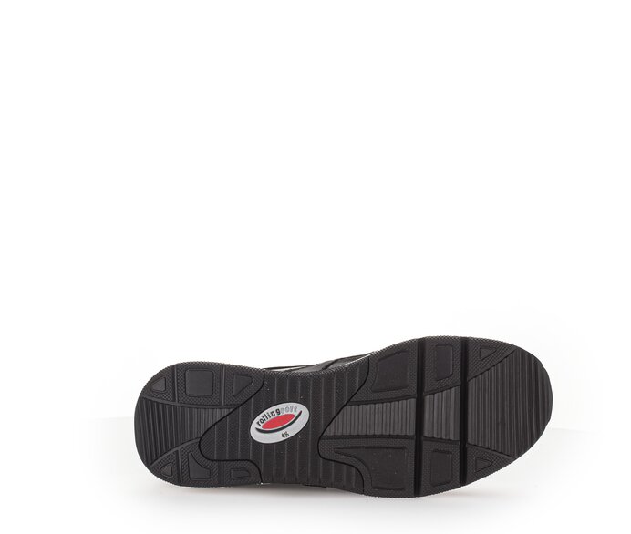 Gabor Sneaker Low Schwarz - Glattleder