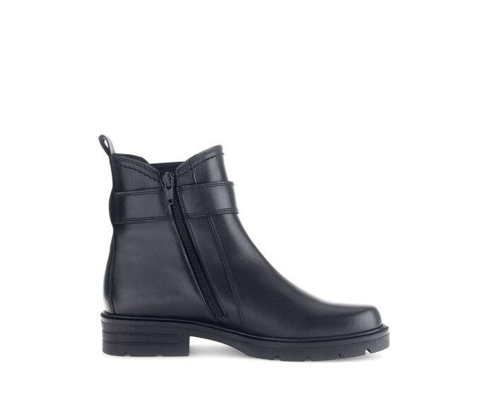Gabor Chelsea Boot Schwarz - Glattleder