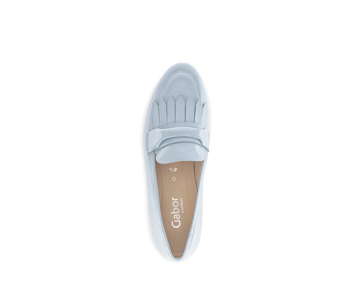 Gabor Slipper Blau - Lackleder