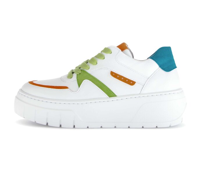 Gabor Sneaker Low Weiß - Glattleder