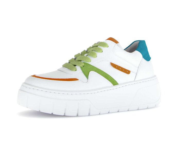 Gabor Sneaker Low Weiß - Glattleder