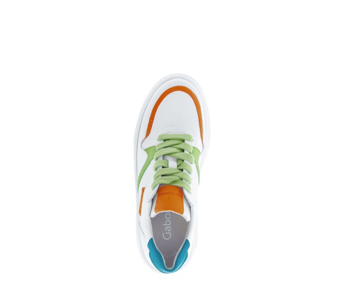 Gabor Sneaker Low Weiß - Glattleder