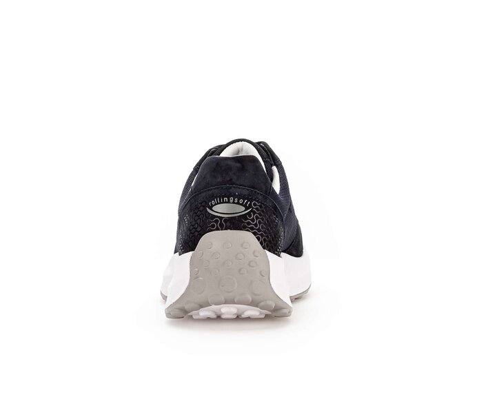 Gabor Sneaker Low Blau - Materialmix Leder/Lederimitat