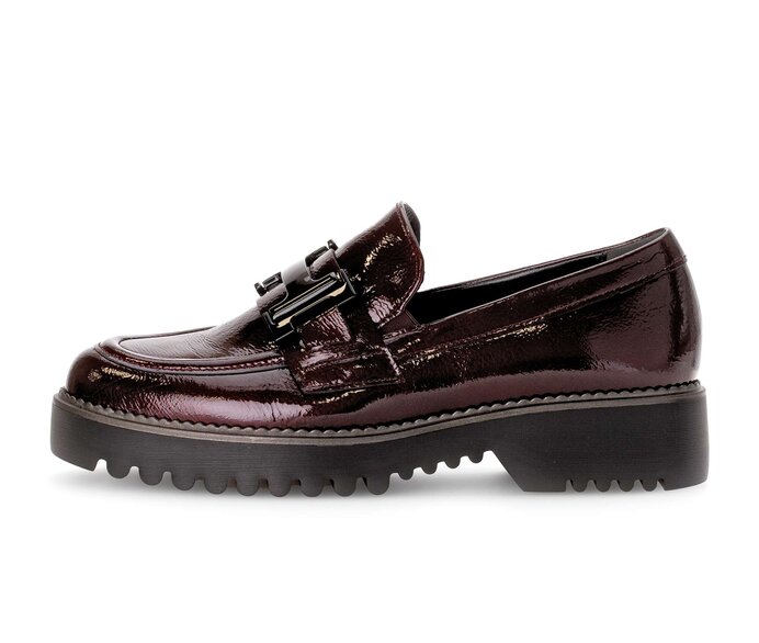 Gabor Loafer Rot - Lackleder