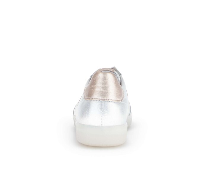 Gabor Sneaker Low Silber - Effektleder