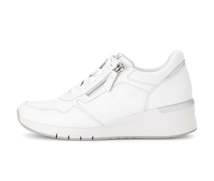 Gabor Sneaker Low Weiß - Glattleder