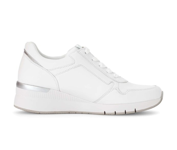 Gabor Sneaker Low Weiß - Glattleder