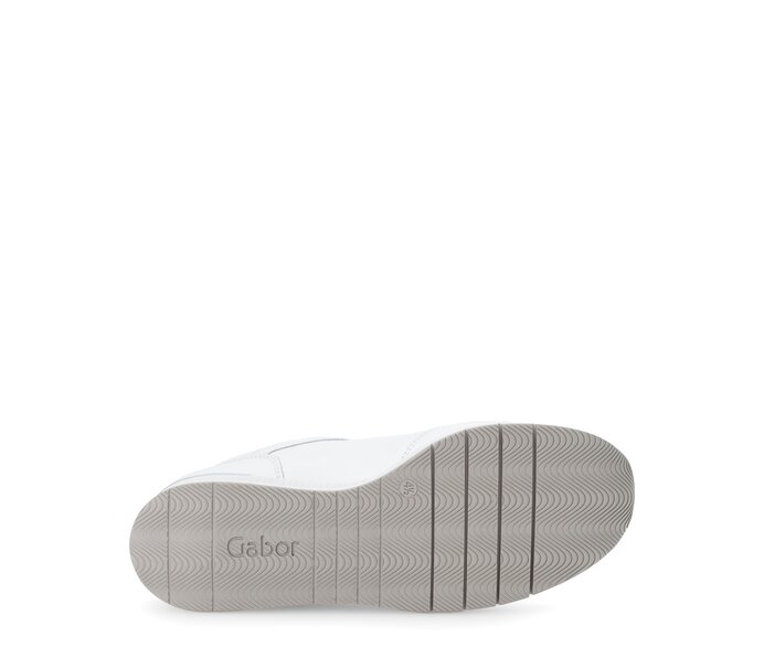 Gabor Sneaker Low Weiß - Glattleder